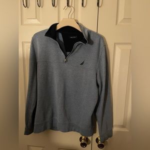 NAUTICA blue-ish grey sweater